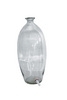 Glasballon Olivenform 5 L mit Kunststoffablass