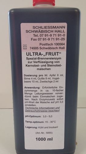 Ultra Fruit Pectinenzym  1,0 L