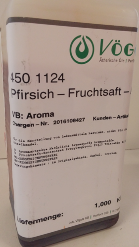Pfirsich-Konzentrat  450 1124