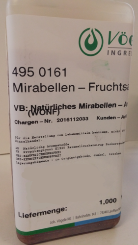 Mirabellen-Konzentrat  495 0161