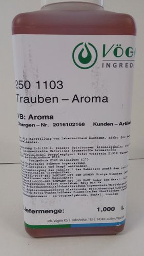 Trauben-Likör-Aroma weiß 250 1103